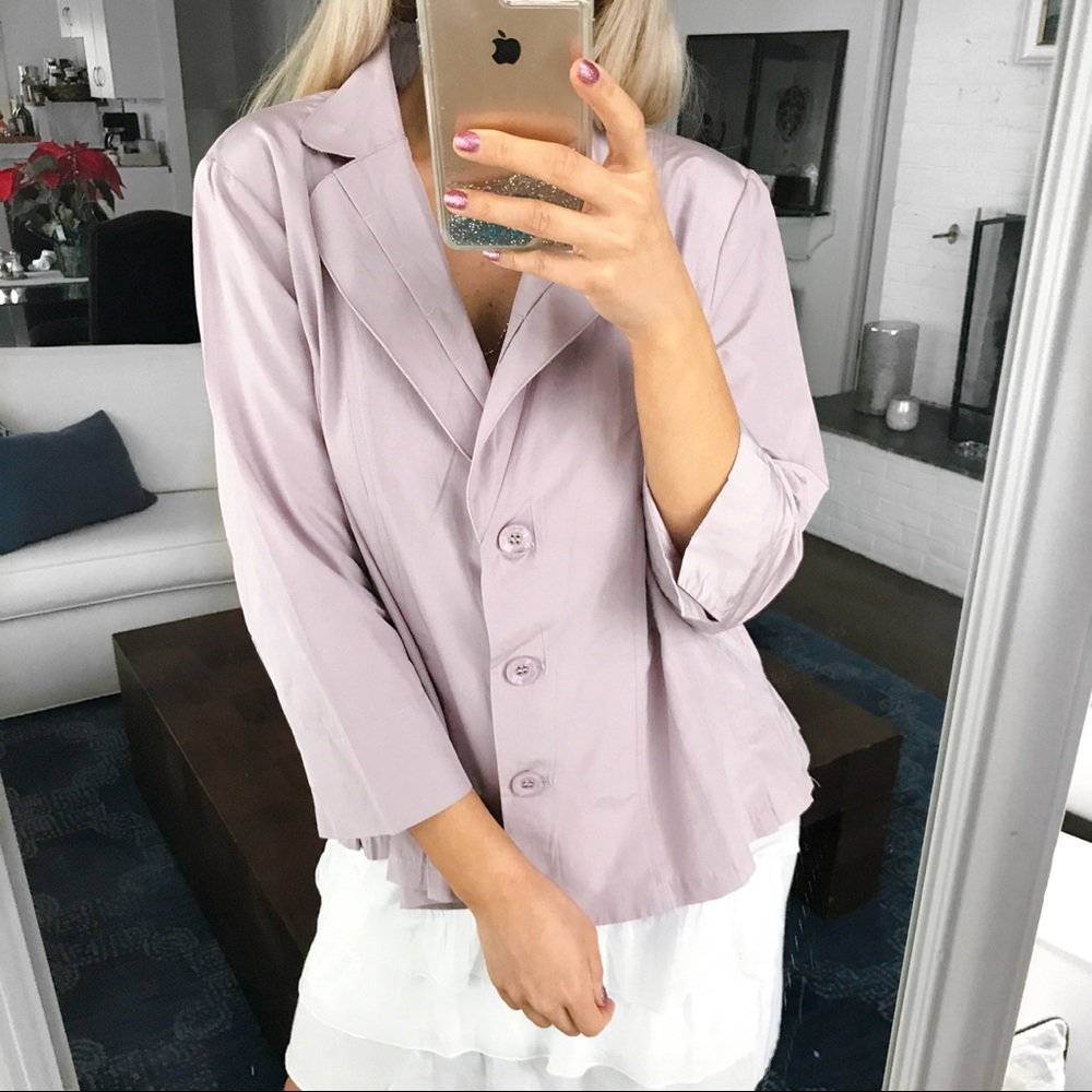 👚GRACIA LAVENDER BLAZER! - Picture 3 of 11